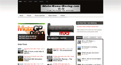 Desktop Screenshot of motogameracing.com